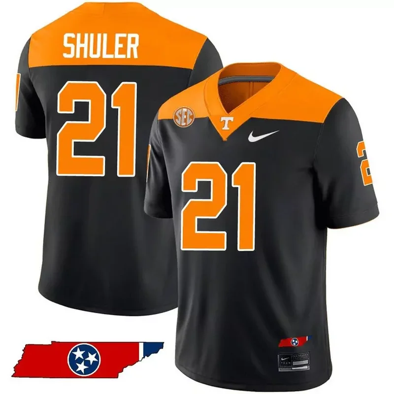 Cream Blake Burke tennessee volunteers 2024 champions jersey all stitched - Image 3