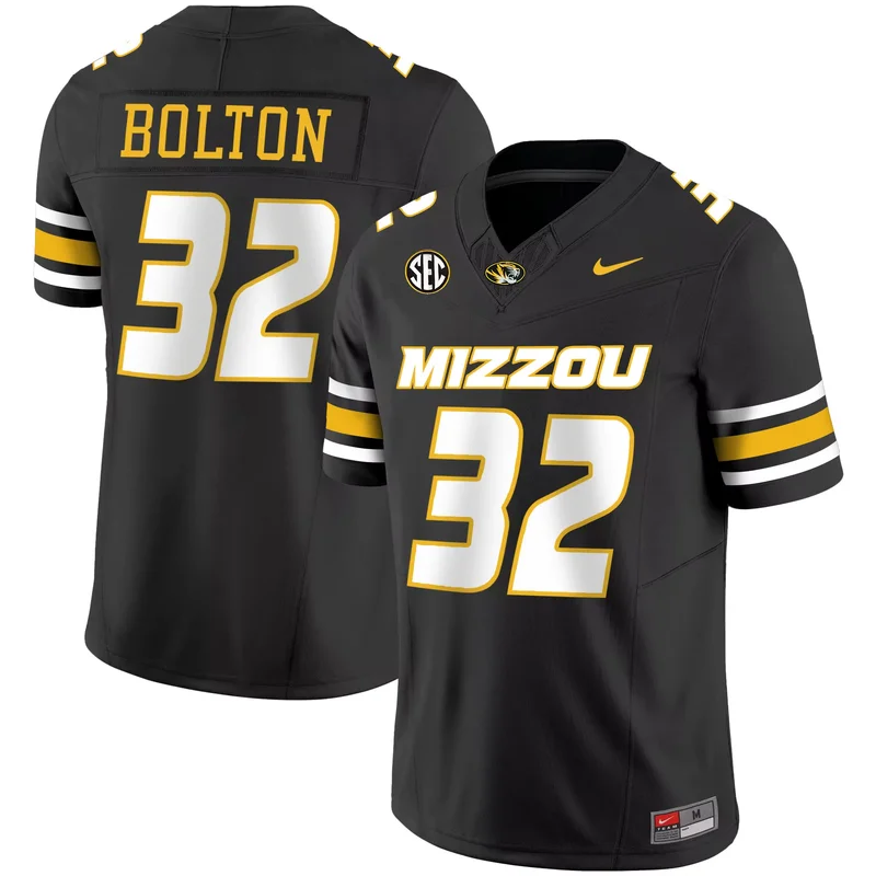 Gold Nick Bolton missouri tigers jersey all stitched - Image 3