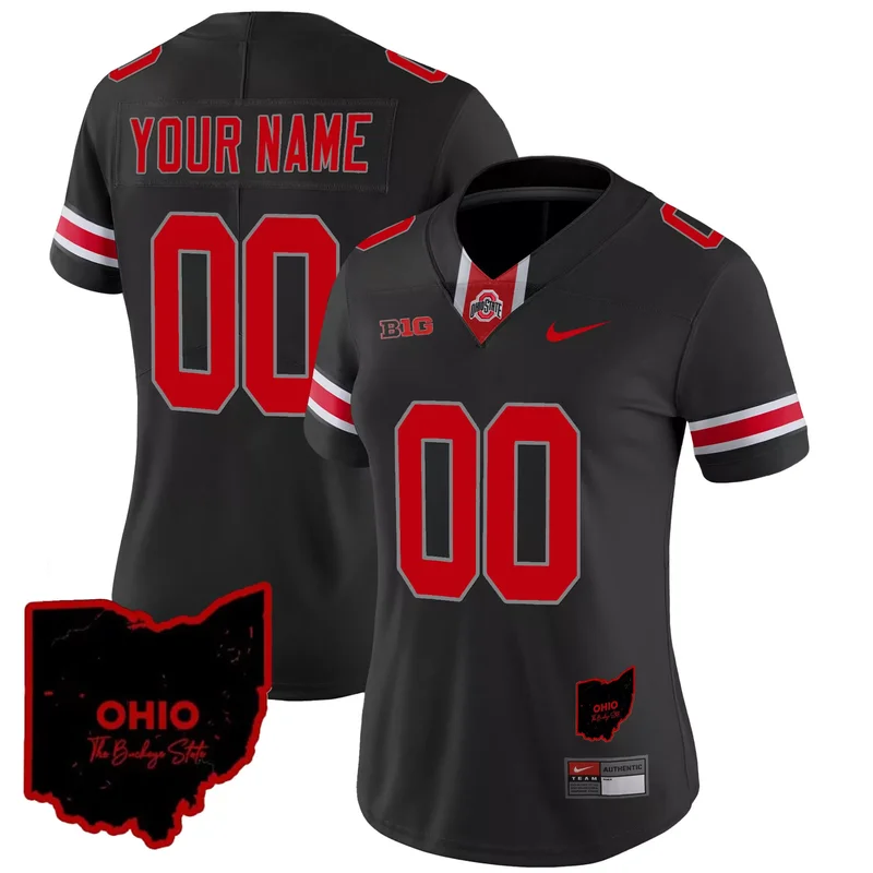 Black Gold TreVeyon Henderson ohio state buckeyes Gold jersey all stitched - Image 4