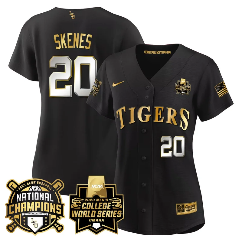 Gold Tre Morgan lsu tigers 2023 national champions Gold cool jersey all stitched - Image 4