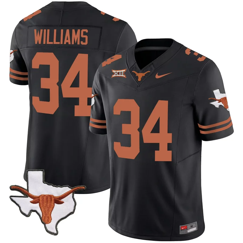 Inverted Bijan Robinson texas longhorns jersey all stitched - Image 5