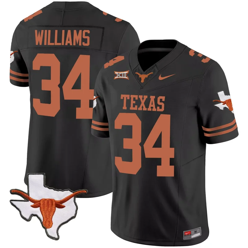 Inverted Ricky Williams texas longhorns jersey all stitched - Image 3