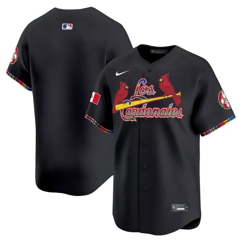 Cream Team st. louis cardinals fiesta cardenales jersey all stitched - Image 2