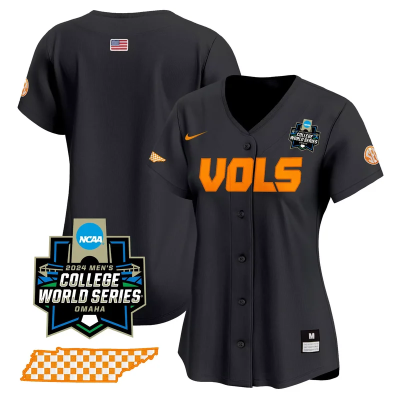 Black Christian Moore tennessee volunteers 2024 champions jersey all stitched - Image 4