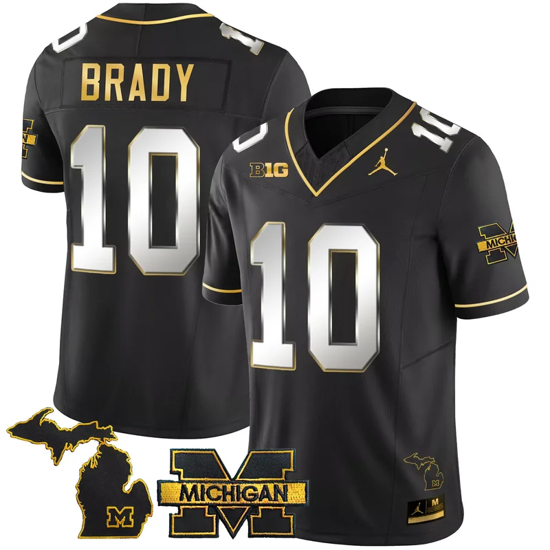 Maize Roman Wilson michigan wolverines 2023 special jersey all stitched - Image 4