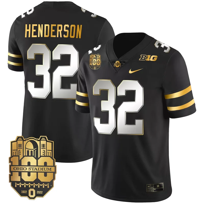 Gray Gold Miyan Williams ohio state buckeyes Gold jersey all stitched - Image 2
