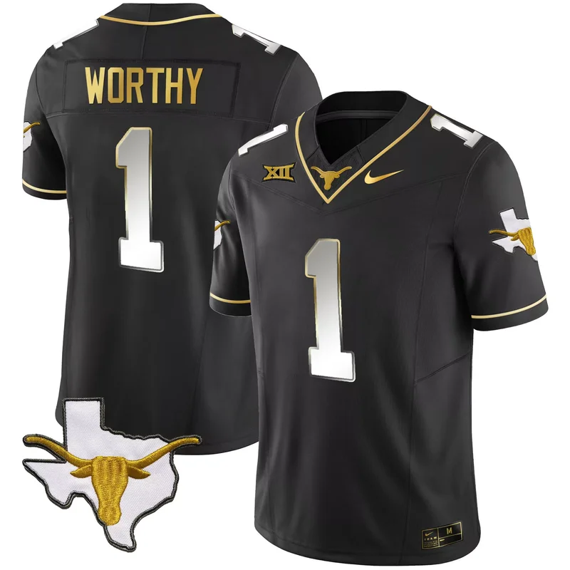 Alternate Ricky Williams texas longhorns jersey all stitched - Image 5