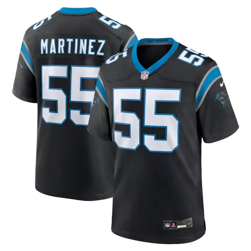 Damiere Byrd Carolina Panthers Game Player Jersey Black - Image 4