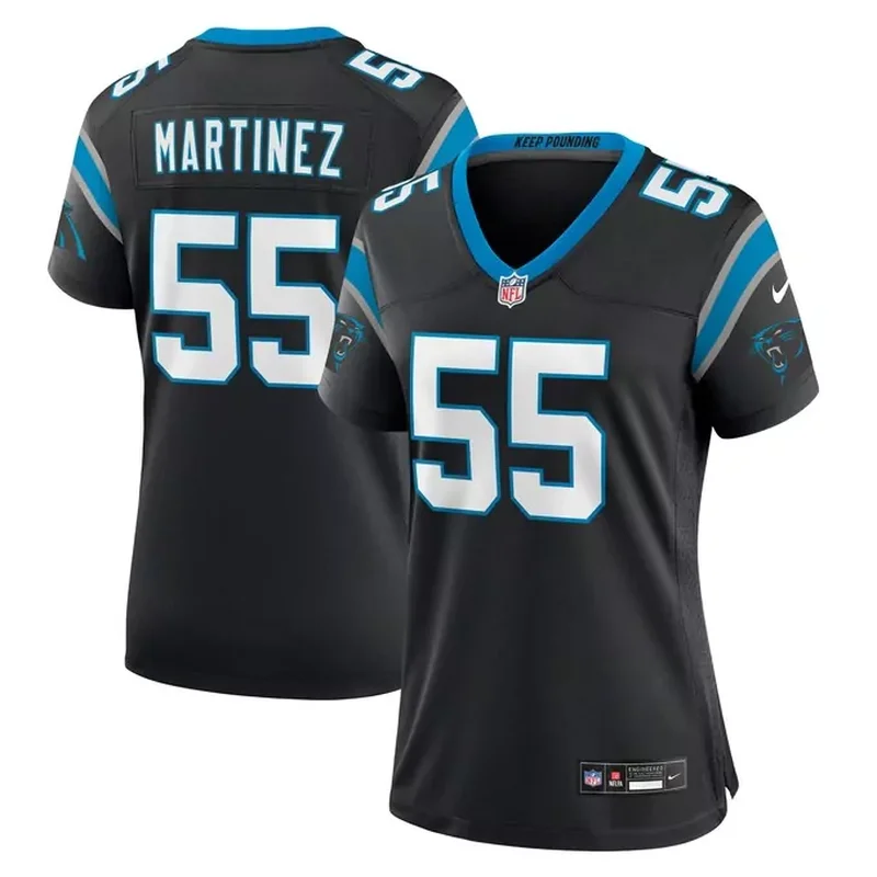 DeShawn Williams Carolina Panthers Game Player Jersey Black - Image 3