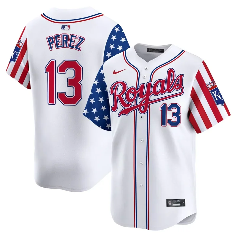 Blue Kansas City Royals Team Jersey All Stitched - Image 3