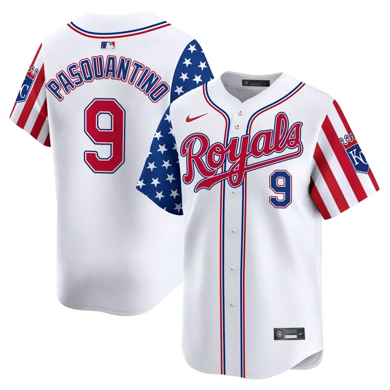 Blue Kansas City Royals Team Jersey All Stitched - Image 5