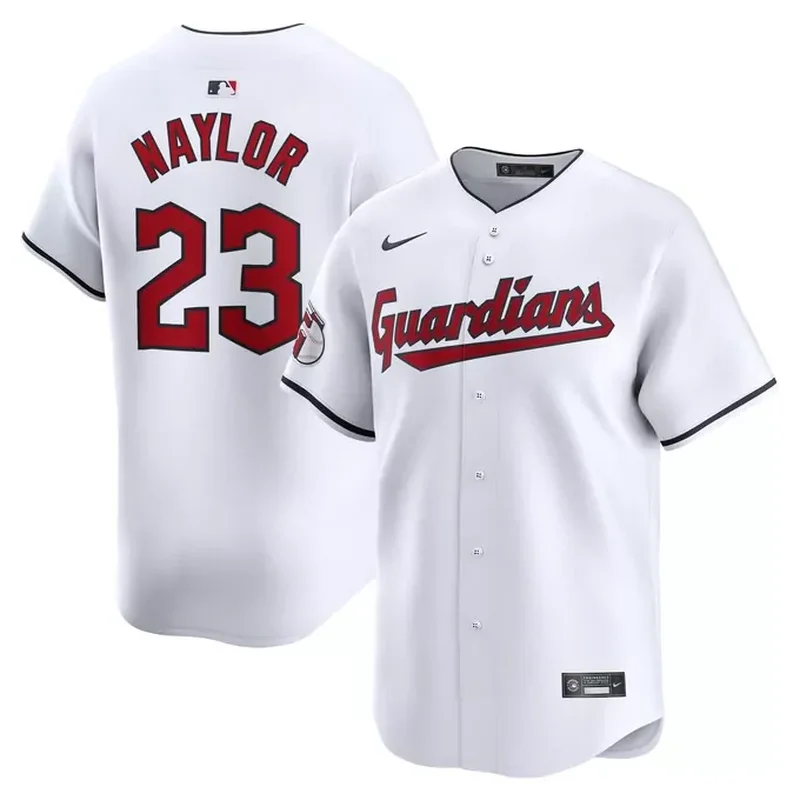 Shane Bieber Cleveland Guardians Home Game Player Jersey White - Image 2