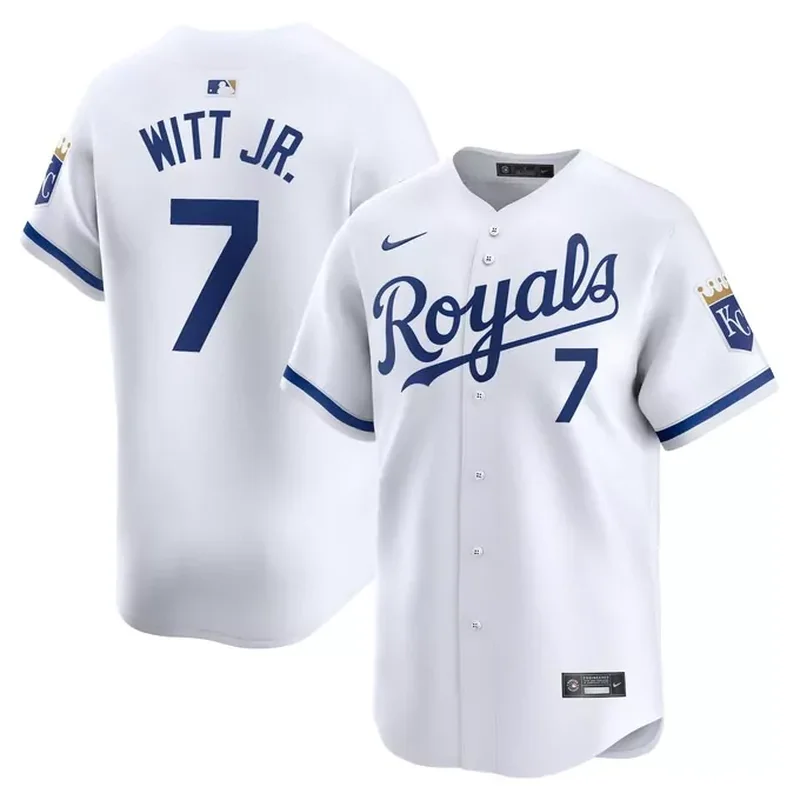 Bobby Witt Jr Kansas City Royals Home Player Jersey White
