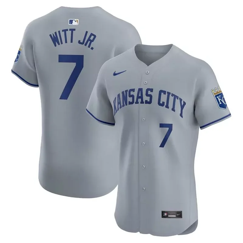 Maikel Garcia Kansas City Royals Home Player Jersey White - Image 4