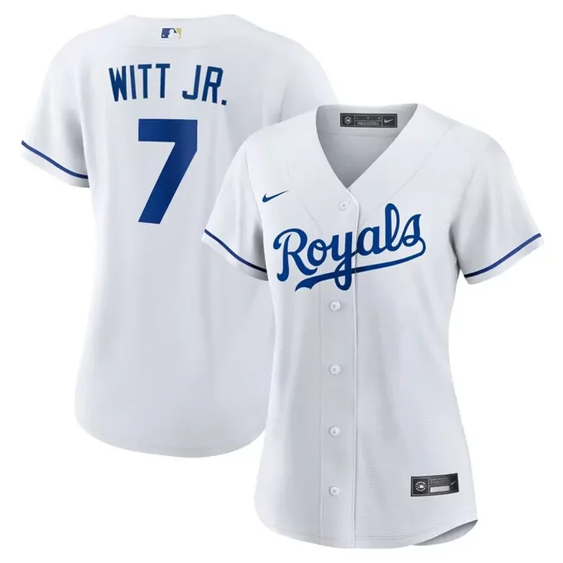 Whit Merrifield Kansas City Royals Womens City Connect Player Jersey Navy - Image 2