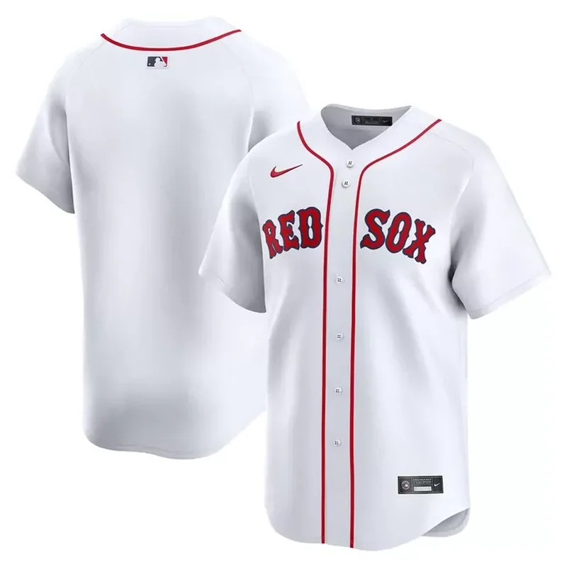Boston Red Sox Home Jersey White - Image 5