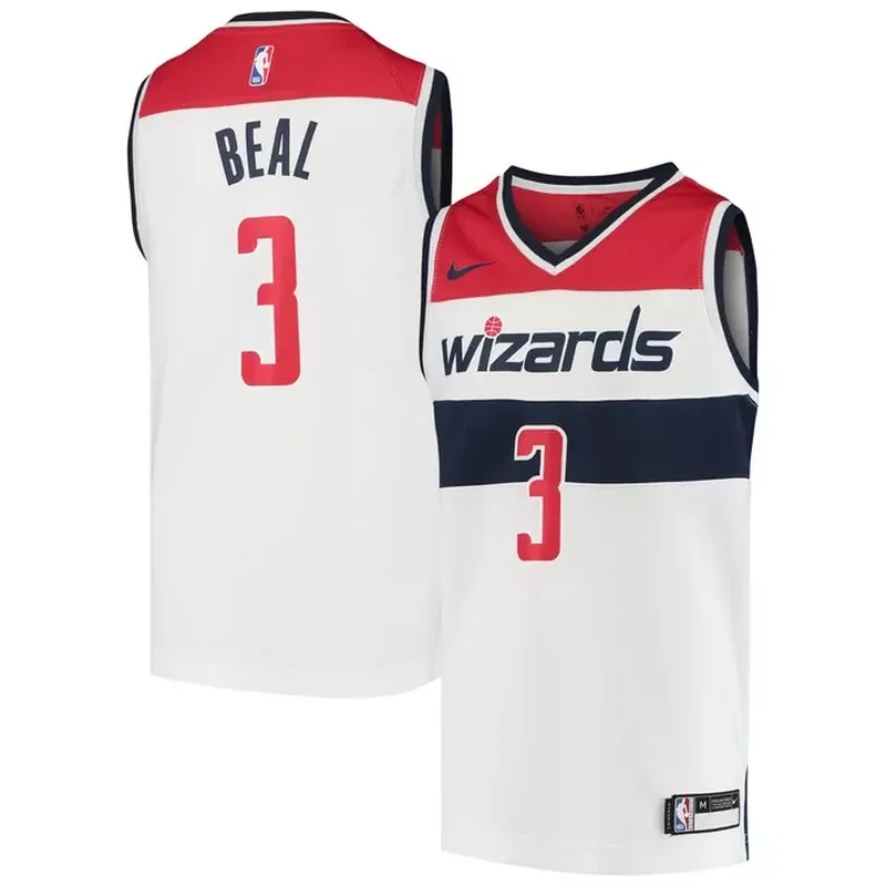 Washington Wizards 2020/21 Custom Jersey Icon Edition Red - Image 3