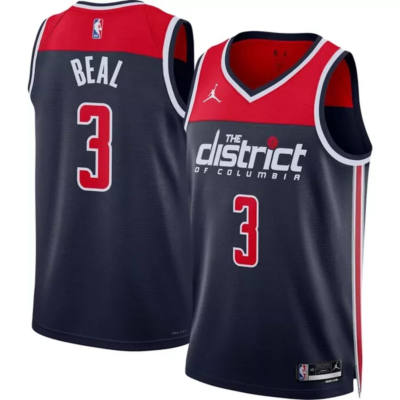 Bradley Beal Washington Wizards Jordan Brand Unisex Jersey Statement Edition Navy