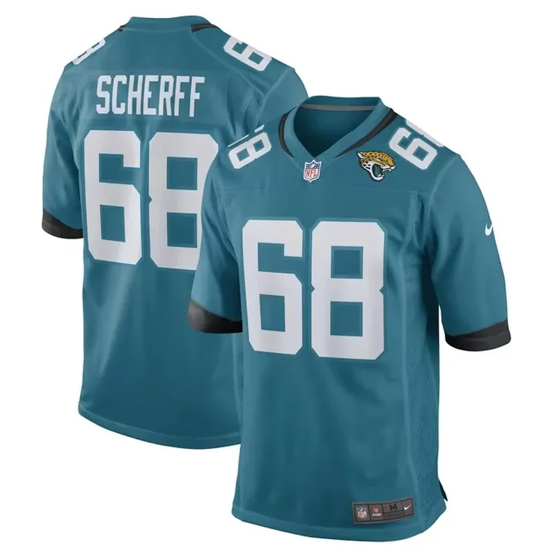 Travon Walker Jacksonville Jaguars Inverted Game Jersey Silver - Image 5