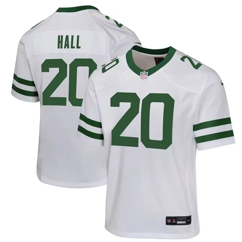 Breece Hall New York Jets Game Jersey Legacy White