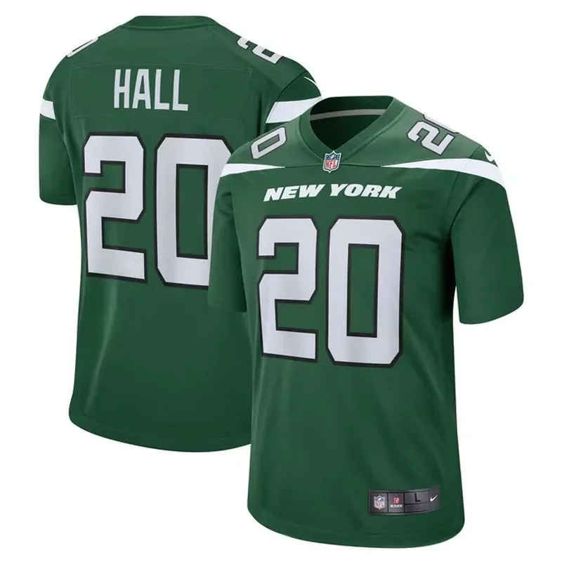 Breece Hall New York Jets Player Game Jersey Green