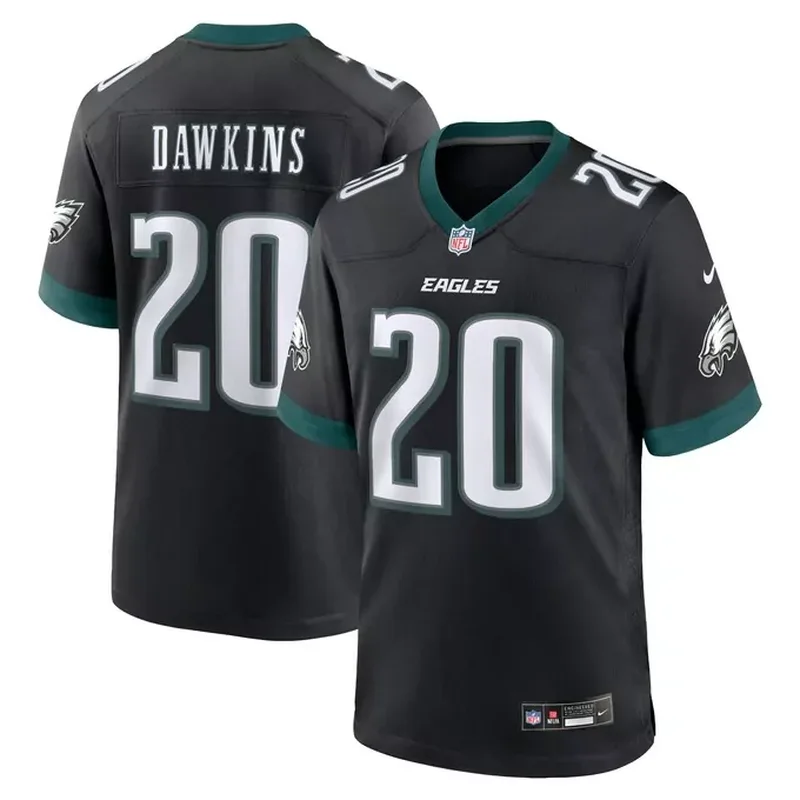 AJ Brown Philadelphia Eagles Player Jersey Midnight Green - Image 4