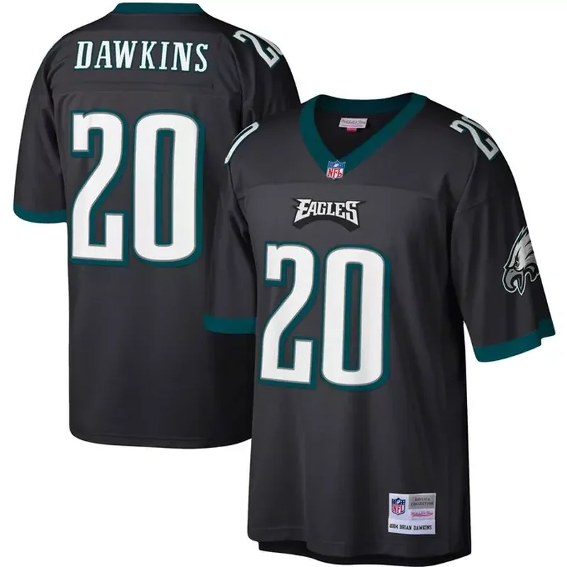 Jalen Hurts Philadelphia Eagles Player Jersey Midnight Green - Image 4