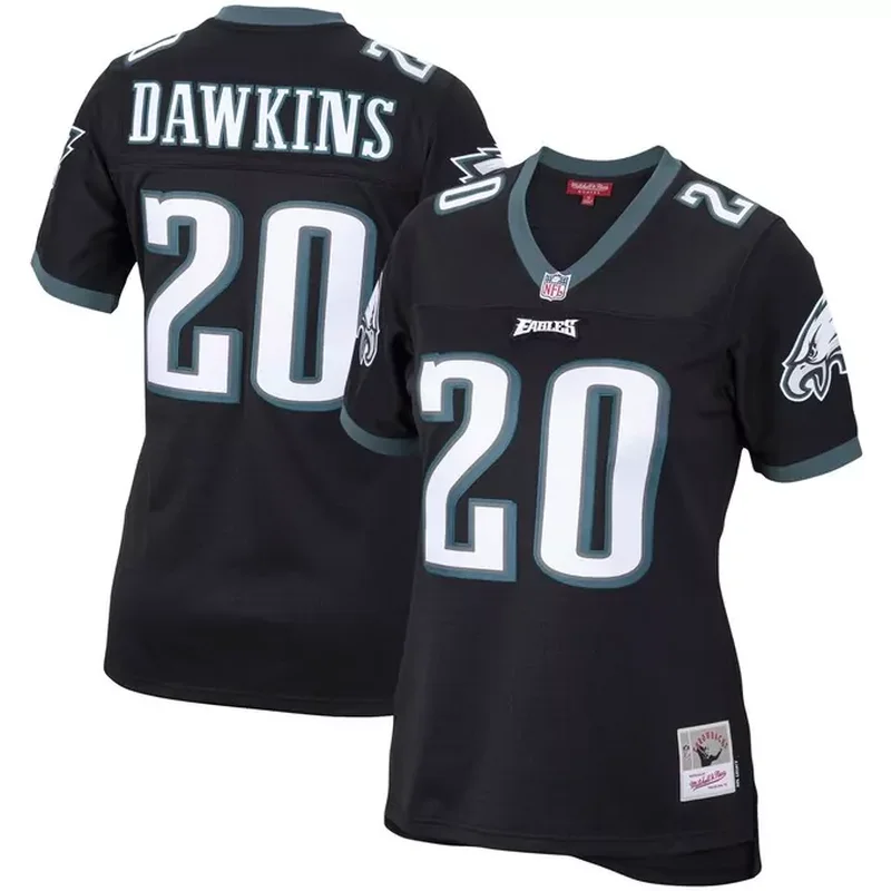 Brian Dawkins Philadelphia Eagles Womens Legacy Team Jersey Black