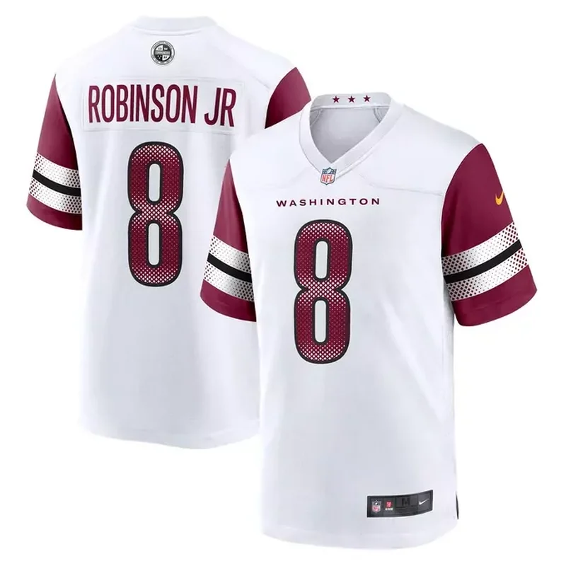 Brian Robinson Jr Washington Commanders Away Game Player Jersey White