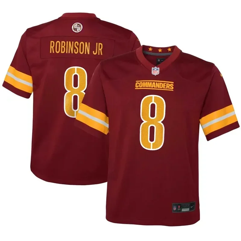 Logan Thomas Washington Commanders Football Team Game Jersey Burgundy - Image 2