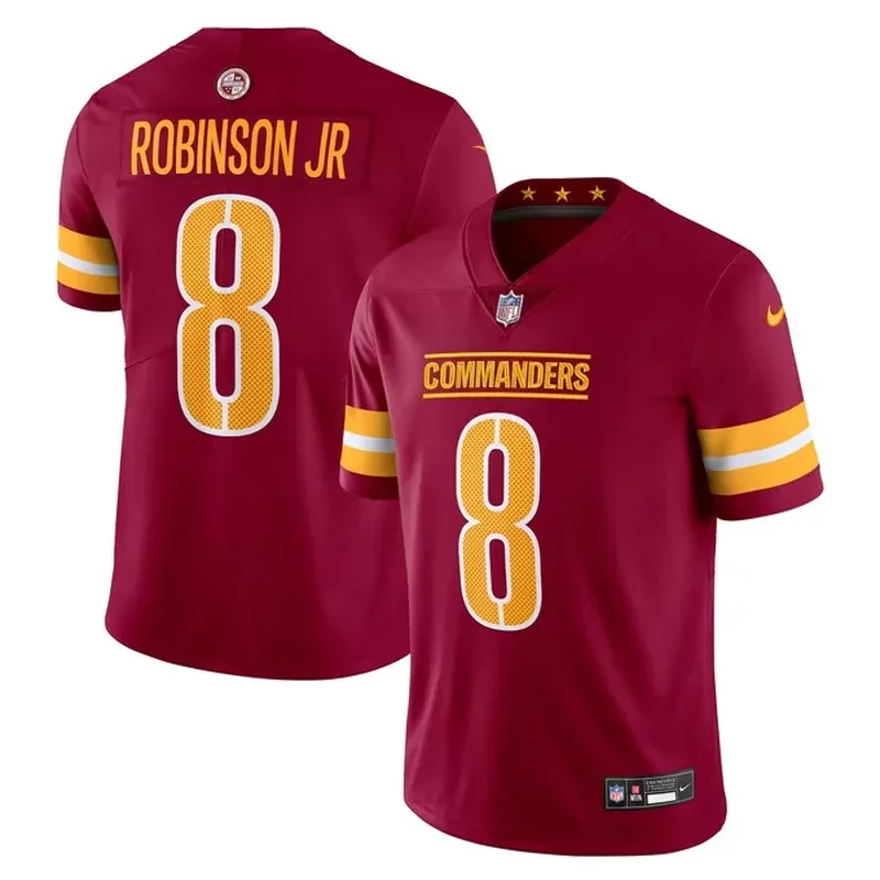 Washington Commanders Womens Game Custom Player Jersey Burgundy - Image 4