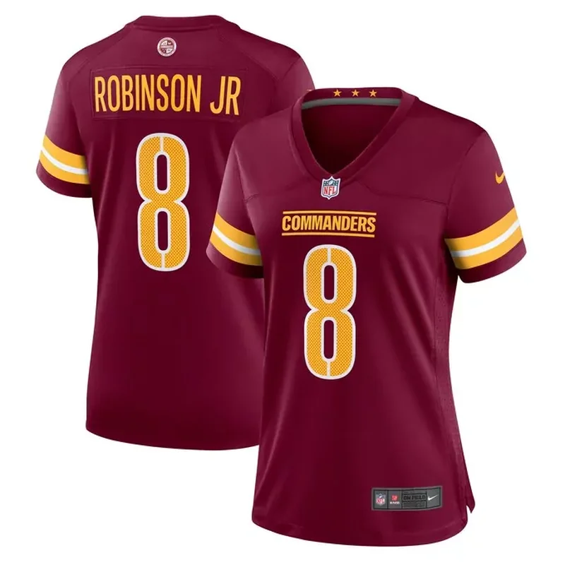 Antonio Gibson Washington Commanders Game Jersey White - Image 3