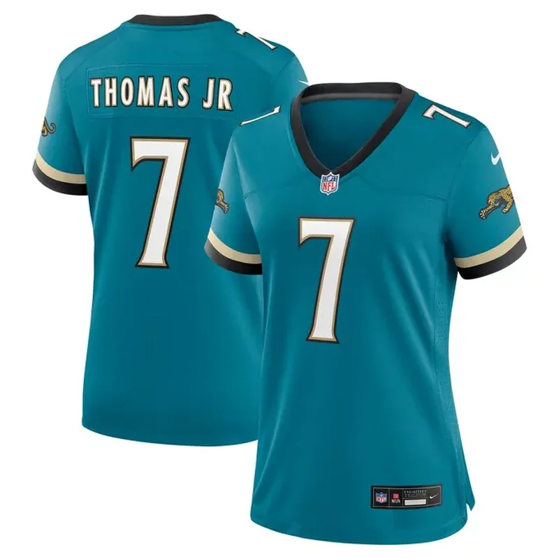 Andre Cisco Jacksonville Jaguars Game Player Jersey Teal - Image 5
