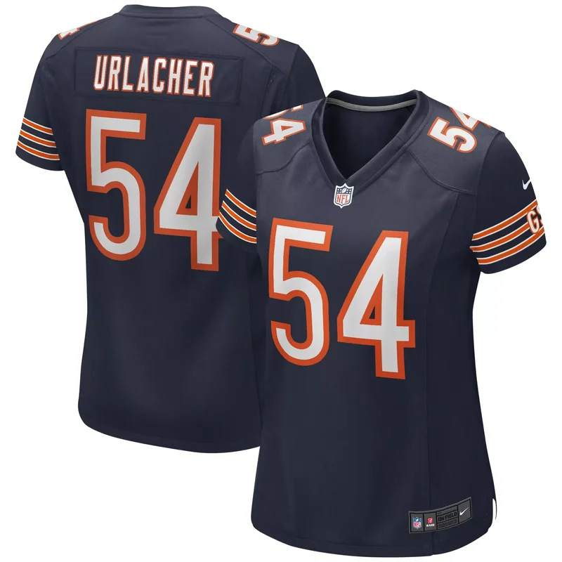 Brian Urlacher Chicago Bears Retired Player Jersey - Orange - Image 4