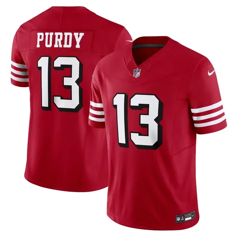 Brock Purdy San Francisco 49ers Vapor Fuse Jersey Scarlet