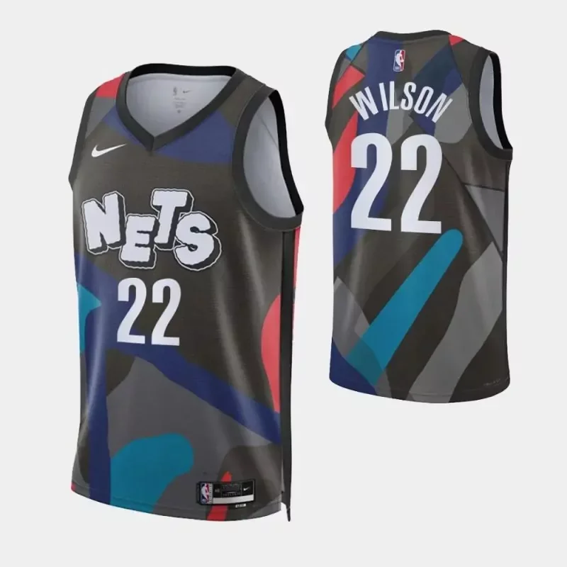 Brooklyn Nets #12 Joe Harris 2022 23 white city edition jersey Basketball jersey - Image 4