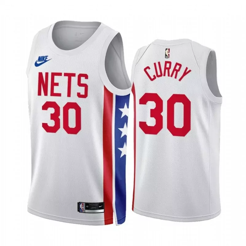 Brooklyn Nets #1 t.j. warren 2022 23 white Basketball jersey - Image 3
