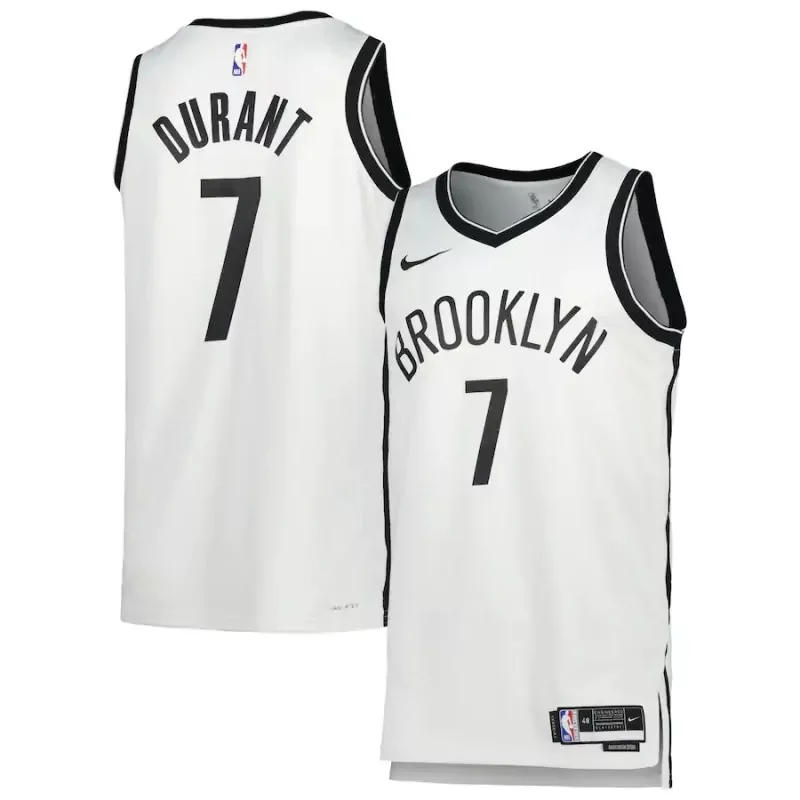 Brooklyn Nets #88 markieff morris 2022 23 white Basketball jersey - Image 5