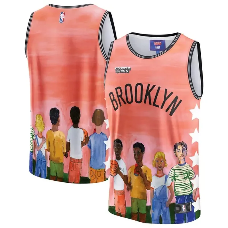 DayRon Sharpe Brooklyn Nets Fast Break Jersey Icon Edition Black - Image 2