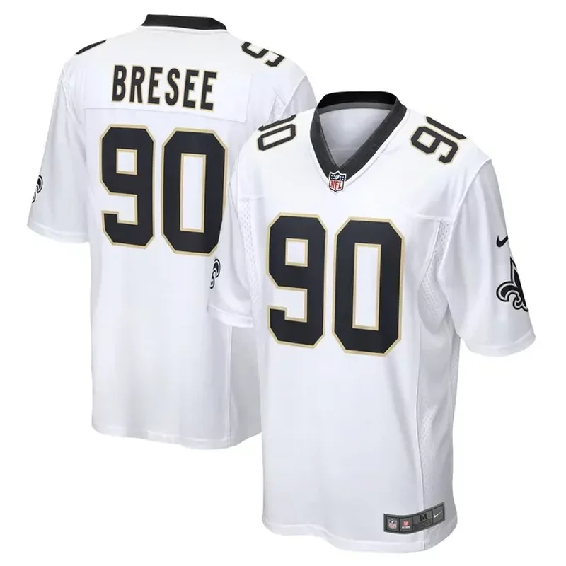 Jimmy Graham New Orleans Saints Womens Team Game Jersey Black - Image 5