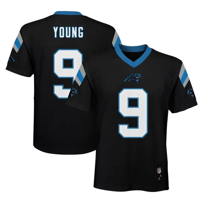 Carolina Panthers Classic Elite Custom Jersey Blue - Image 5