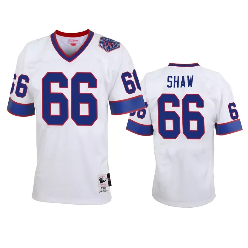 Buffalo Bills Billy Shaw White Vintage Retired Player Jersey - Men