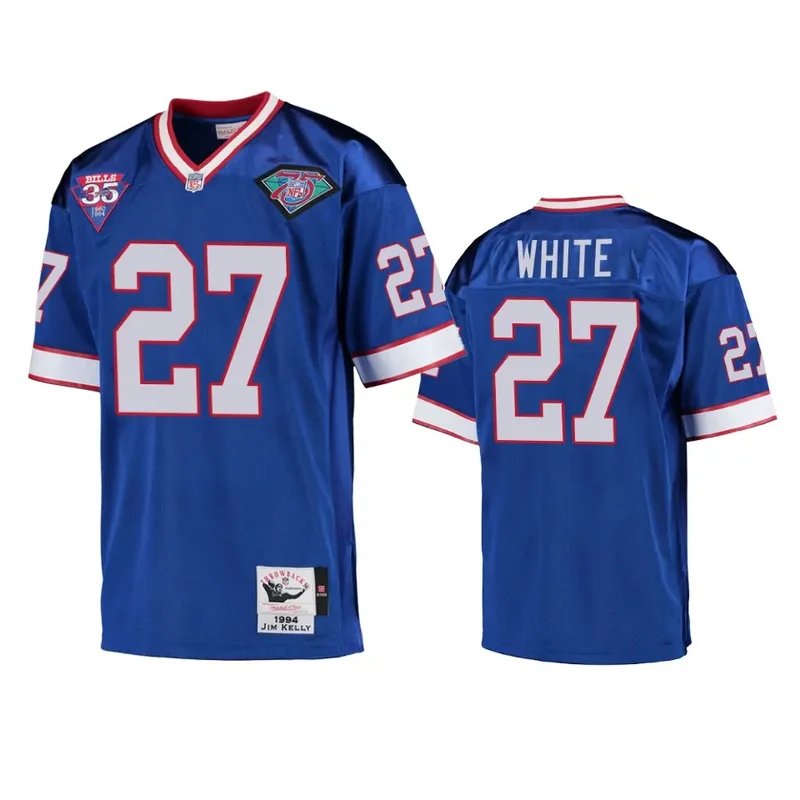 Buffalo Bills Isaiah Hodgins Red Color Rush Legend Jersey - Image 2