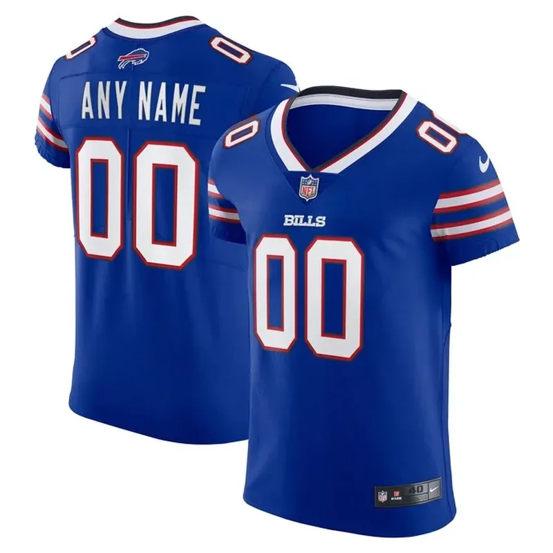 Buffalo Bills Vapor Elite Custom Jersey Royal