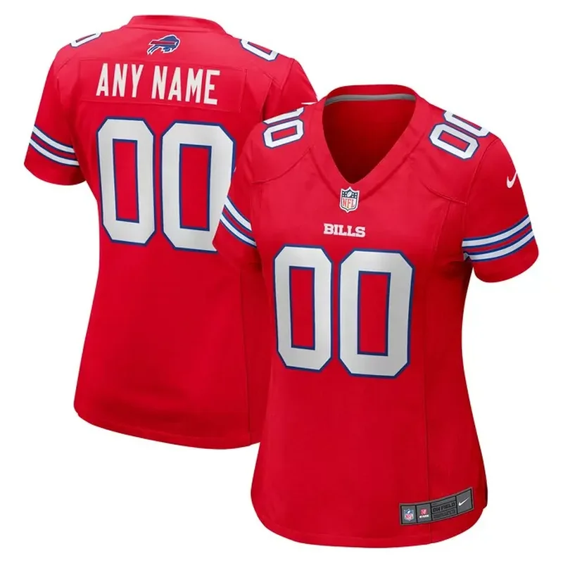 Jim Kelly Buffalo Bills Womens Game Retired Player Jersey Royal - Image 3
