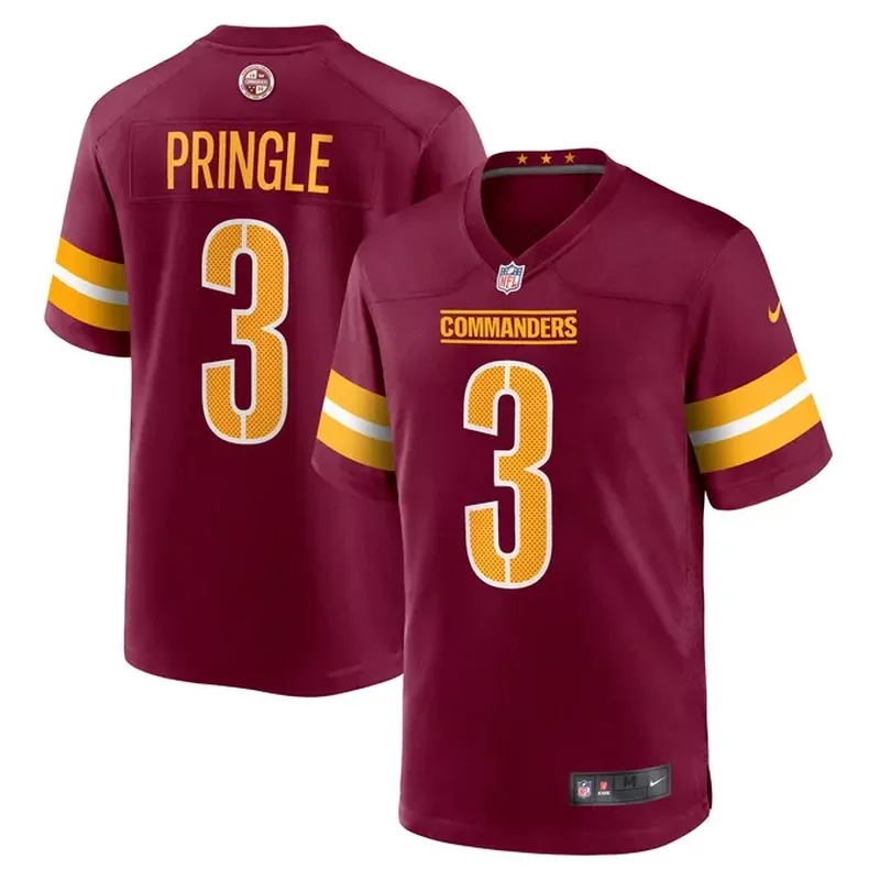 Logan Thomas Washington Commanders Alternate Game Player Jersey Black - Image 3