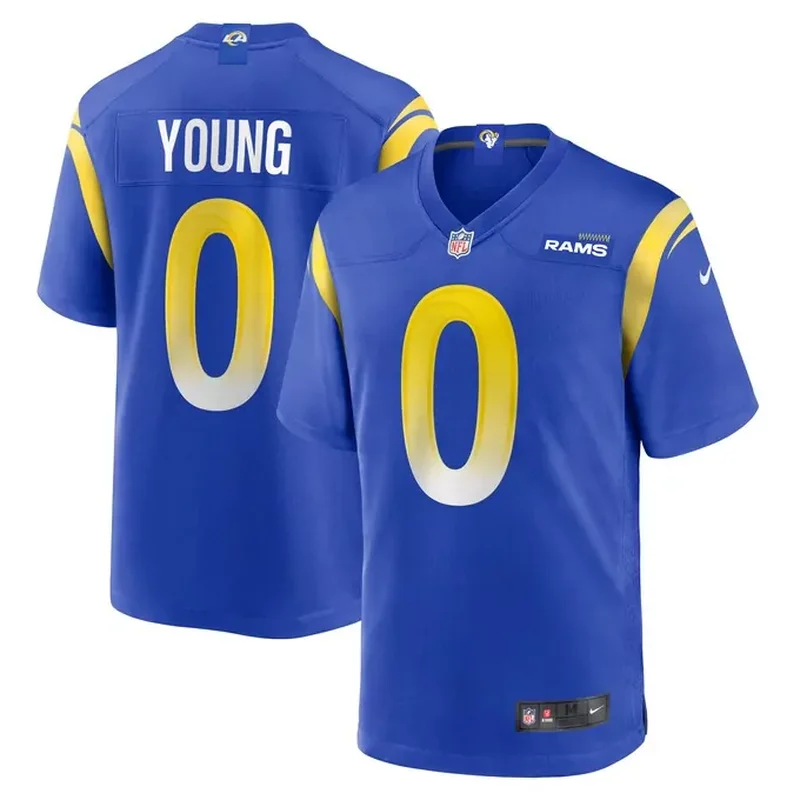 Jalen Ramsey Los Angeles Rams Team Vapor Jersey Royal - Image 3