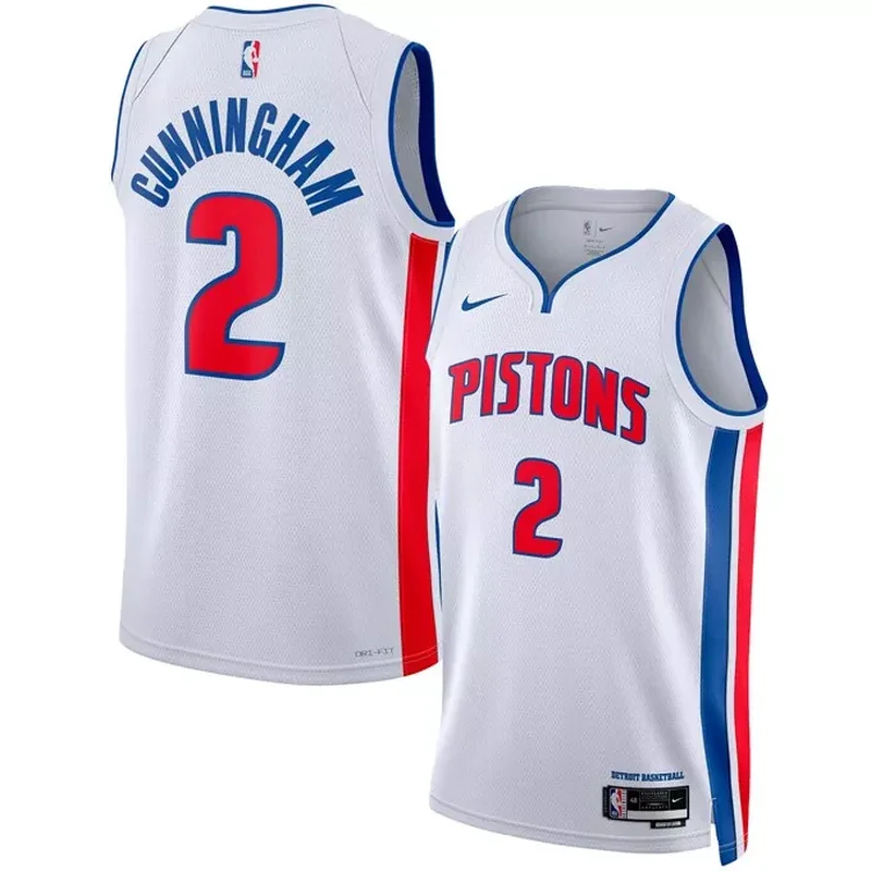Tobias Harris Detroit Pistons Fast Break Player Jersey Statement Edition Black - Image 4