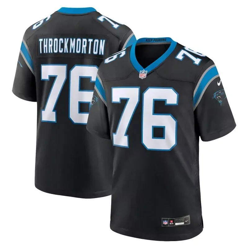 Kevin Greene Carolina Panthers Womens Game Retired Player Jersey Black - Image 5
