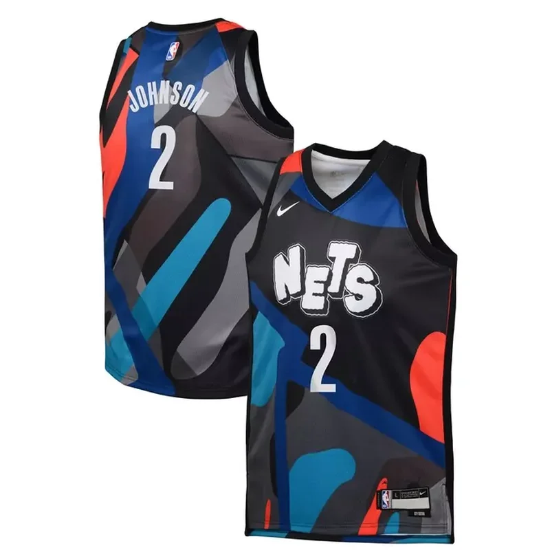 Kevin Durant Brooklyn Nets Jersey Icon Edition Black - Image 3